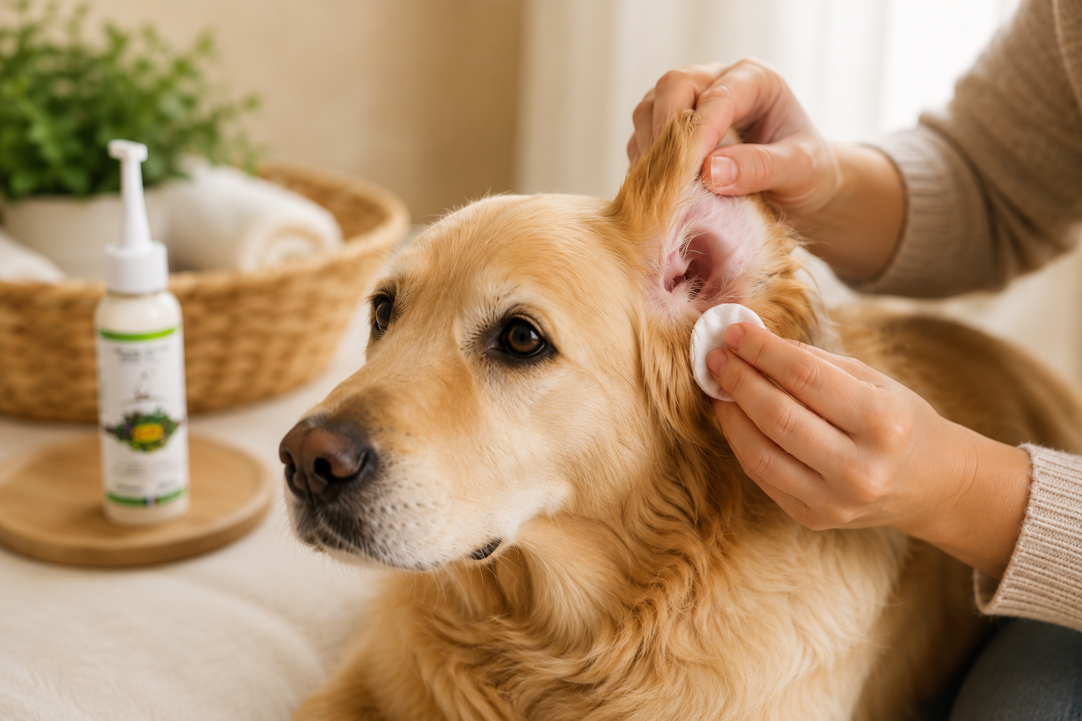 prodotti per la pulizia orecchie cani 