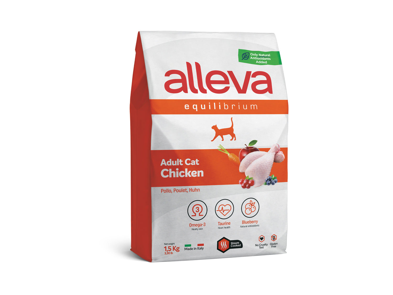 Crocchette per Gatti Equilibrium – Adulte (Pollo)