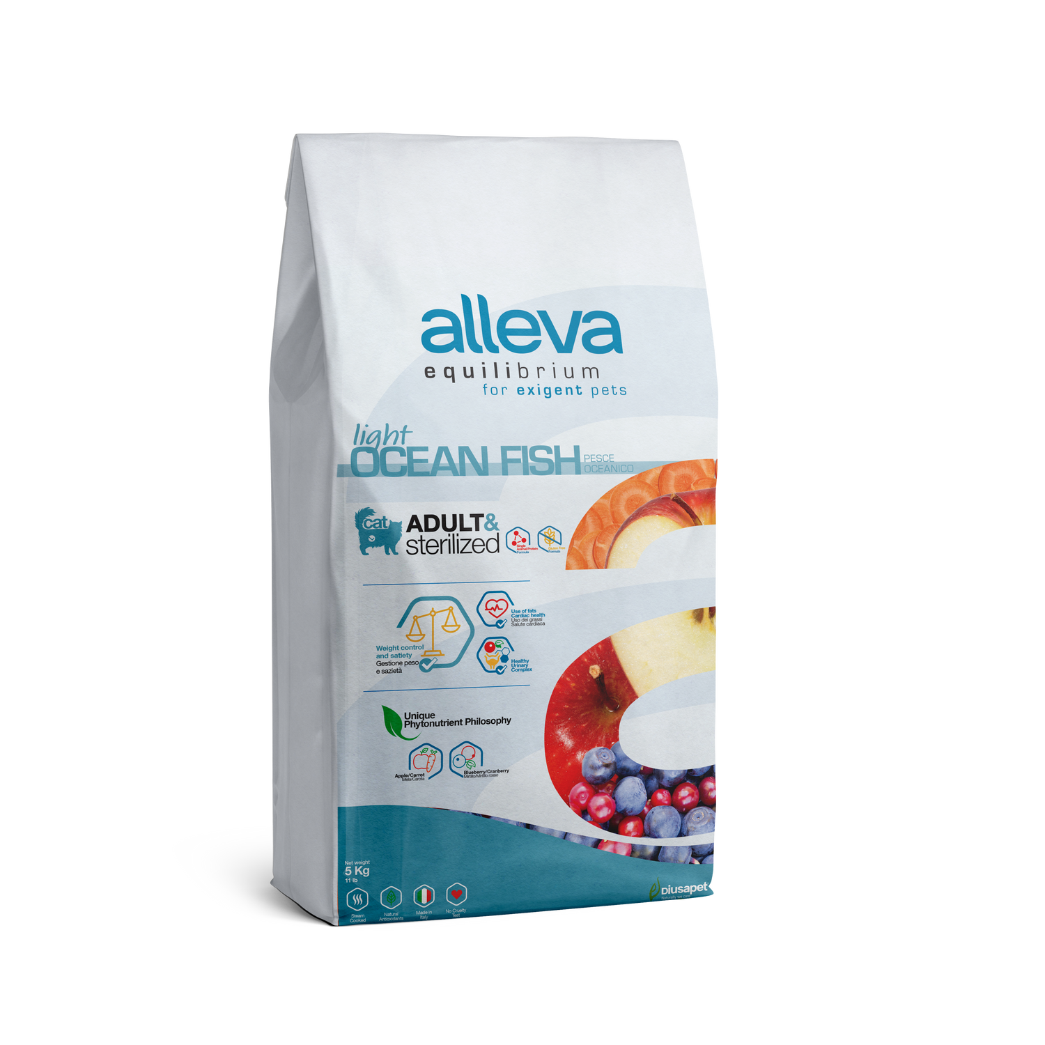 Croquettes pour Chats Equilibrium - Adultes Stérilisés (Poisson)