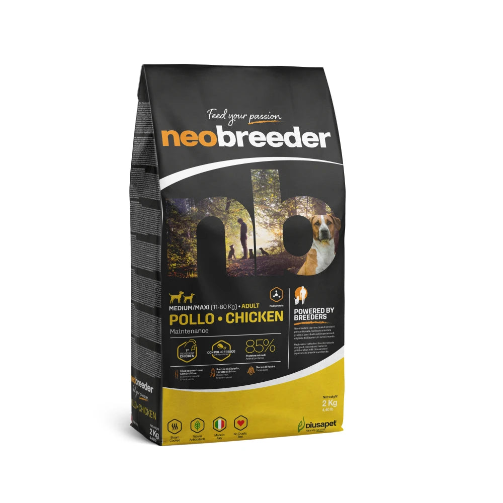 P10235 NEOBREEDER DOG ADULT CHICKEN MEDIUM MAXI 2 KG
