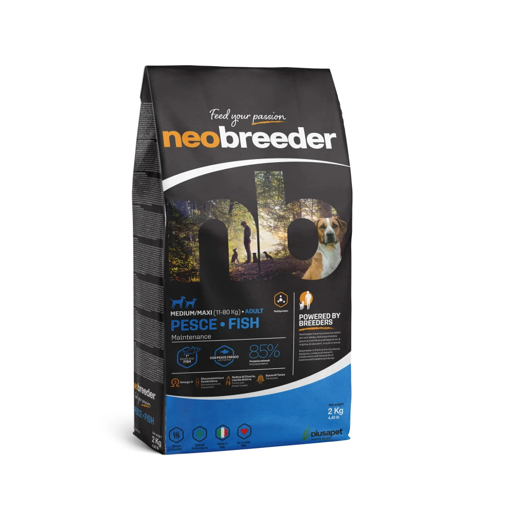 P10237 NEOBREEDER DOG ADULT FISH MEDIUM MAXI 2 KG