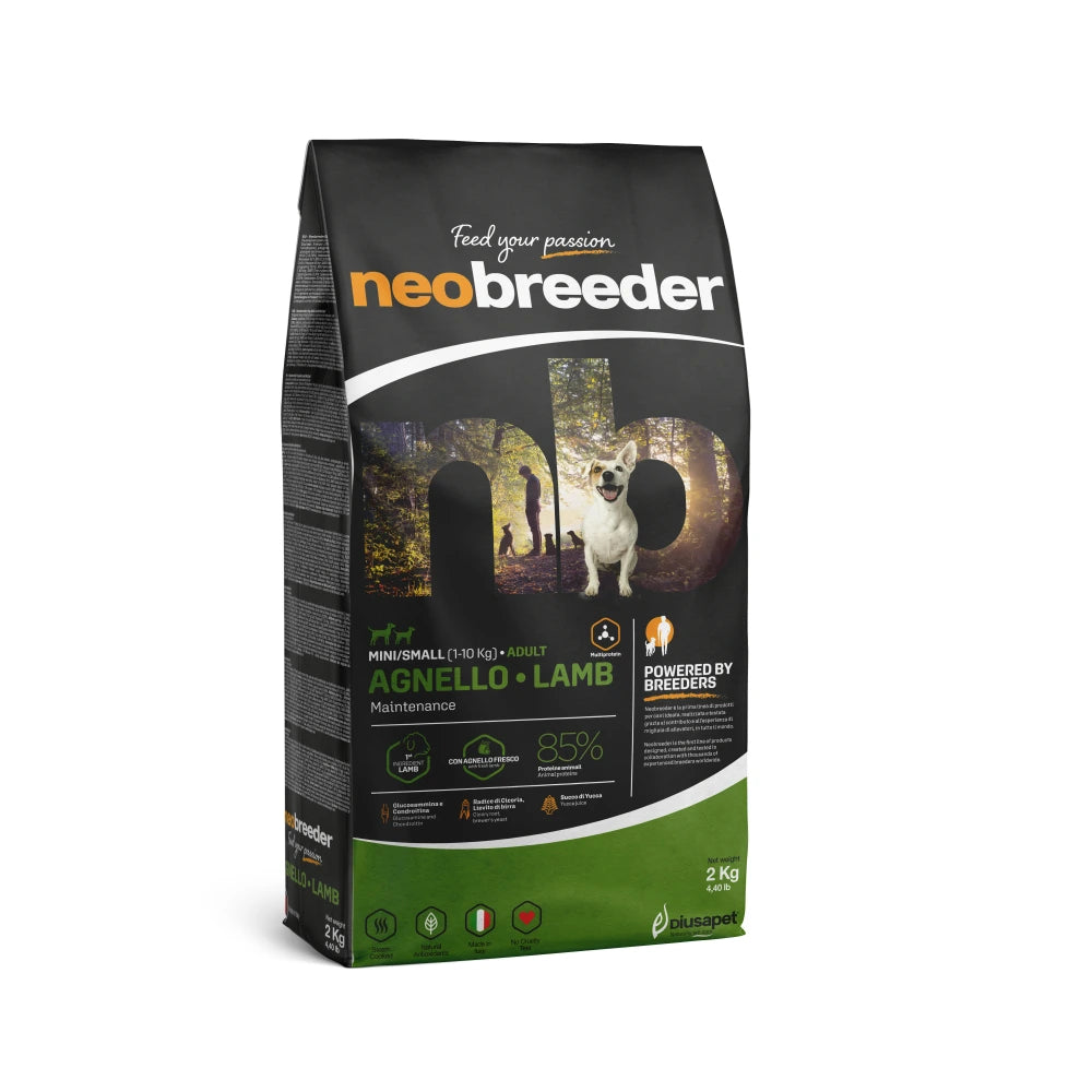 P10240 NEOBREEDER DOG ADULT LAMB MINI SMALL 2 KG