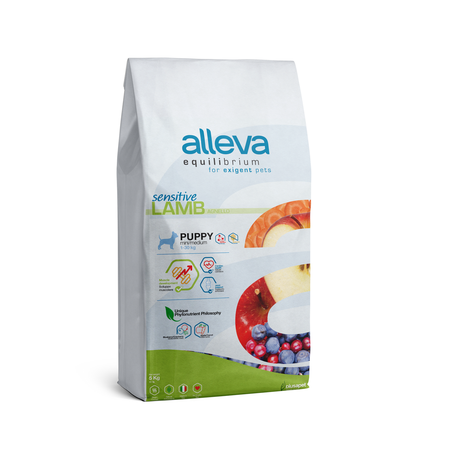 Croquettes pour Chiens Equilibrium Sensitive – Chiot (Agneau)