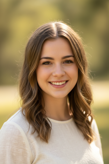 generate a portrait picture of a girl named mia