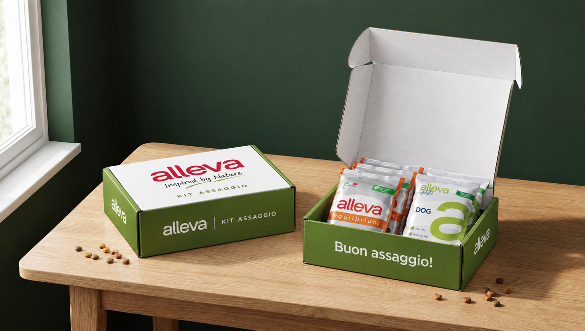 Kitten Tasting Kit — the box Alleva