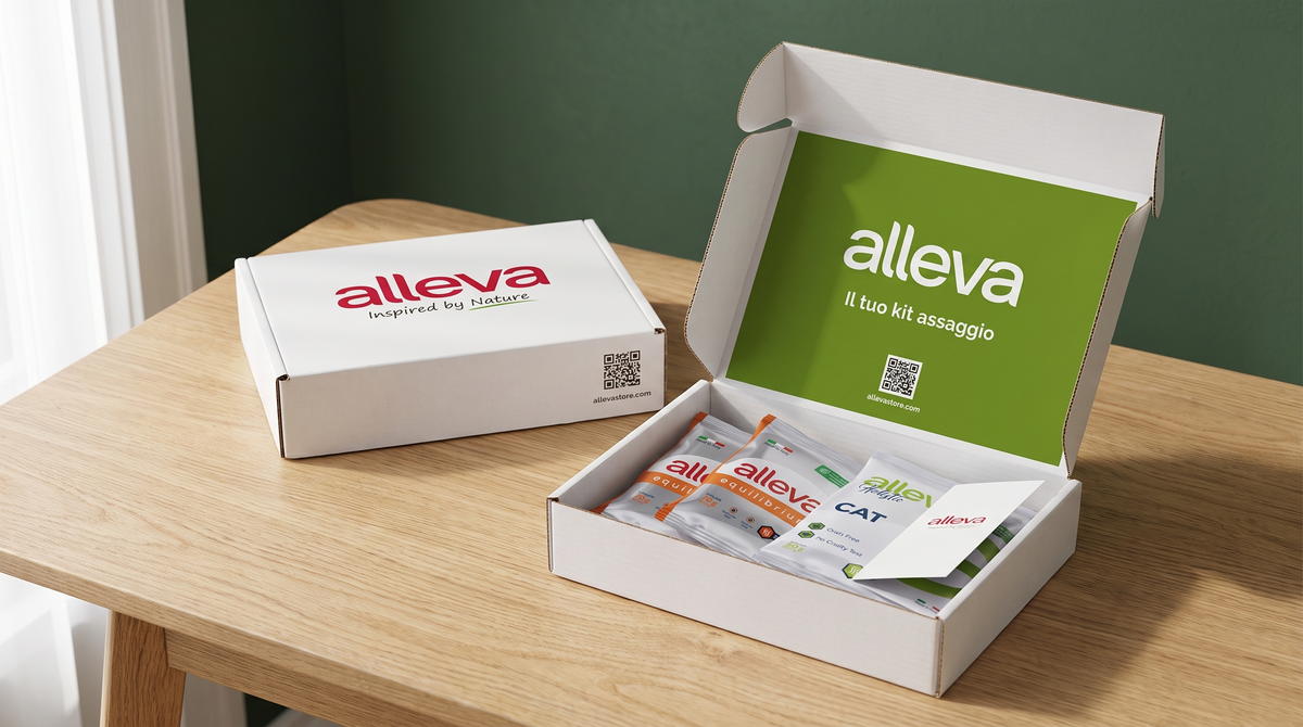 Adult Cat Tasting Kit — the box with 4 pouches