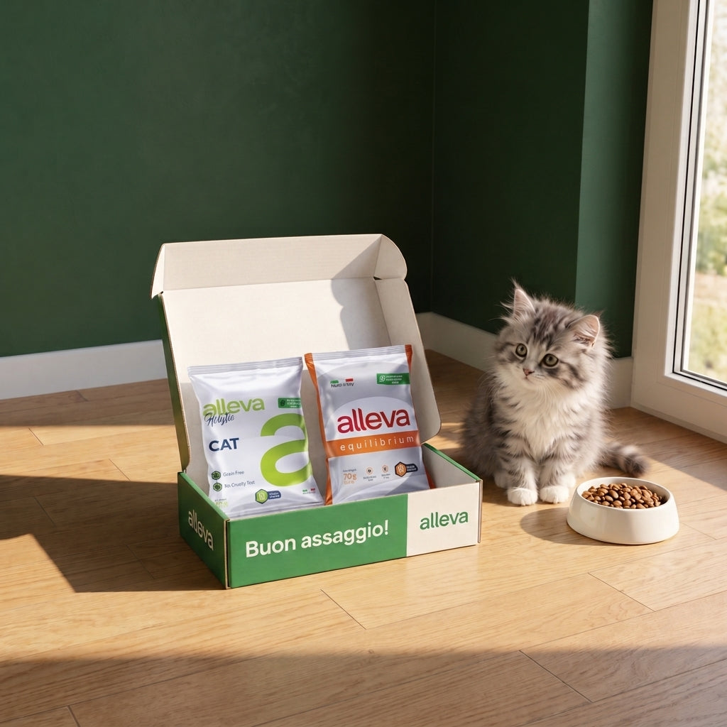 Kitten Tasting Kit — 2 pouches (Equilibrium Kitten and Holistic Kitten), illustrative image