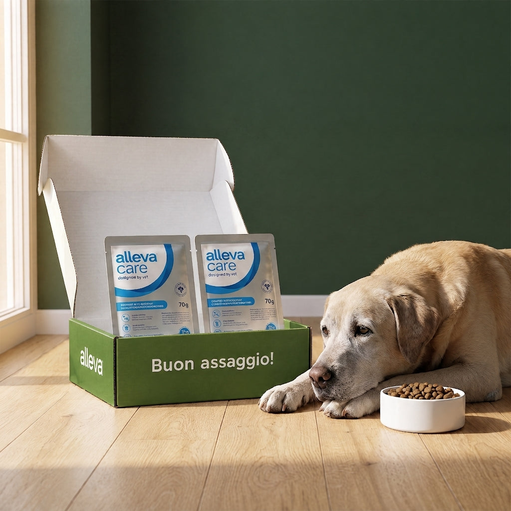 Kit « Care » para perros — 2 sobres de la dieta elegida, imagen ilustrativa