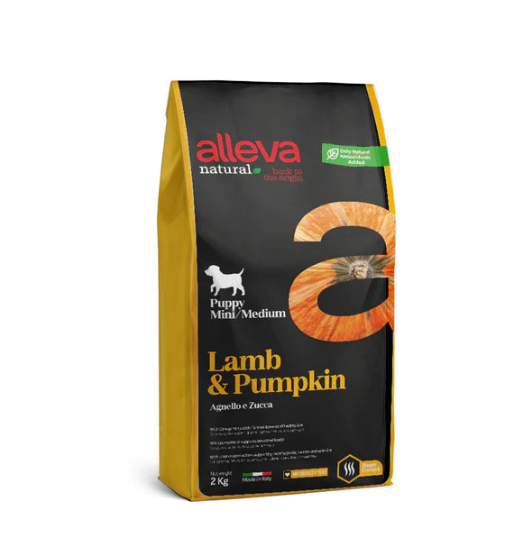 Crocchette per Cani Natural Puppy (Agnello & Zucca) 2 KG