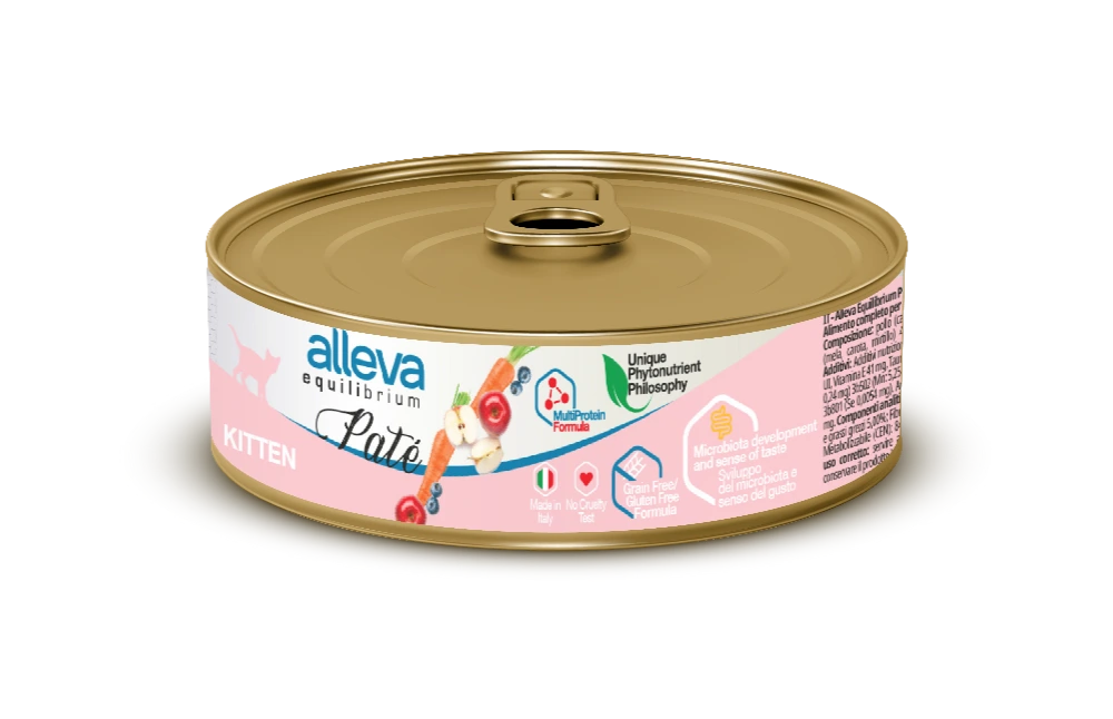 Cibo Umido Gatto Equilibrium - Kitten & Sterilized (Pollo)