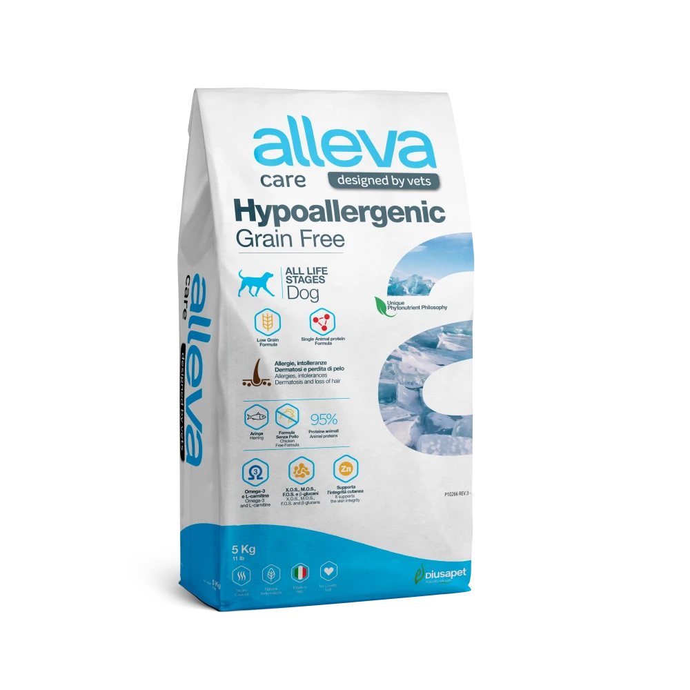 Crocchette Per Cani Adulti - Hypoallergenic Grain Free 5 KG