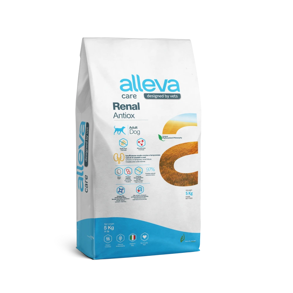 Crocchette Per Cani Alleva Care Adult Renal Antiox 5 KG